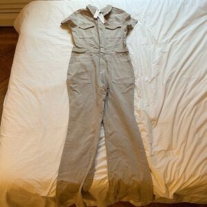 NWT Stylish Tan Good American Jumpsuit